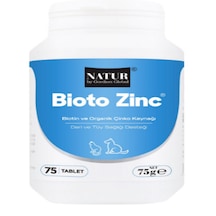 Bioto Zinc 75 Tb Büyük Boy Biotin & Çinko Dermatolojik Destek Kürü