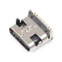 Ic-266b-4 Dişi Type-c Soket Usb-c Konnektör Şase 16 Pin
