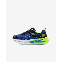 Skechers Flex-glow Ultra Büyük Erkek Çocuk Siyah Işıklı Spor Ayakkabı 400141l Bblm