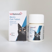 Vetoptimize Biotin Cat Tablet Deri Ve Tüy Desteği 100 Tablet