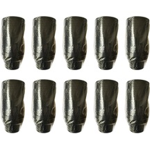 Omeyva Renkli Sert Mika Plastik Kristal Bardak - Siyah - 6 Oz / 180 Cc - 250 Adet