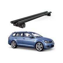 Pençe Volkswagen Golf 7 2012 Ve Sonrası Uyumlu Siyah Ara Atkı Port Bagaj Tavan Barı