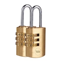 Yale 40 Mm Pirinç Şifreli Asma Kilit -blister