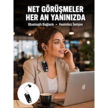 Dijital Göstergeli Bluetooth Kulaklık Klipsli Ve Şık Tasarım Yeni Nesil Mh-hs2162-7805