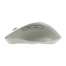 Quantum Aero Airsilent Kablosuz Sessiz Şarjlı Ergonomik Beyaz Mouse