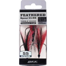 Bkk Feathered Spear 21-ss Üçlü Olta İğnesi 2 3 Pcs