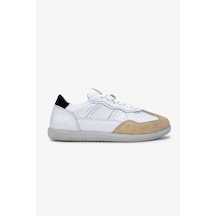 Valmenti Kadın Hakiki Deri Bej Sneakers & Spor Ayakkabı 1044 1000-v Bn Ayk Y24 Bej Bej