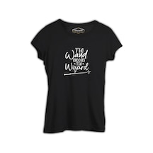 Asa Büyücüyü Seçer Siyah Bayan Tshirt 001