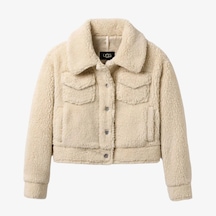 Ugg Frankie Short Trucker Kadın Bej Mont 1171459 5559697