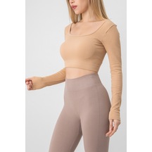 Doremi Seamless Straplez Uzun Kollu Fitilli Büstiyer 001 Doremi Seamless Straplez Uzun Kollu Fitilli Büstiyer 001