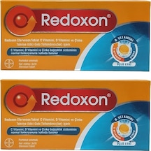 Redoxon Üçlü Etki C Vitamini D Vitamini Çinko 30 Efervesan 2 Adet