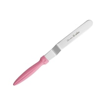 Pasta Paleti Kıvrık 15 Cm Pembe Krema Sürme Ve Pasta Dekor Spatulası Diğer