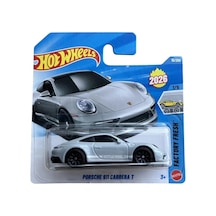 Hot Wheels Porsche 911 Carrera T - Factory Fresh Gümüş 1/64 Diecast Model Araba Çok Renkli