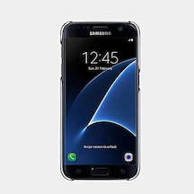 Siyah S7 Şeffaf Kılıf 50 x 22