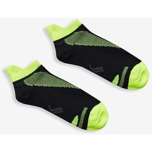 Lescon La-2190 Siyah Yeşil Tekli Spor Çorabı 40-45 Numara