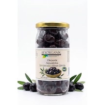 Organik Salamura Zeytinyağlı Siyah Zeytin 250 Gr