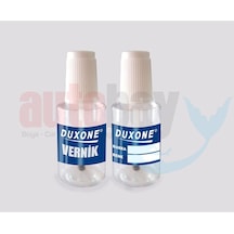Duxone Hyundai Fg Metalik Gri Rütuş Boya Vernik 30Ml
