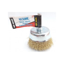 Hawk Ha10145 Pimli Sarı Tel Çanak Fırça 50 Mm