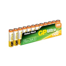 GP 15AU-2U2 LR6 Alkalin AA Kalem Pil 12'li
