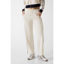 Guess Yan Bantlı Jogger Beyaz Kadın Eşofman Altı V6yb08k4286-g1o6
