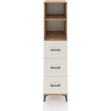 Kronos Dolap 2 Raflı 3 Çekmeceli 44x59x182 Çam-aytaşı Atlas Çam