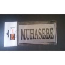Yönlendirme Muhasebe 8X15 Cm