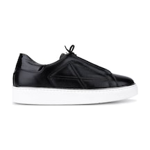 Tamer Tanca Erkek Hakiki Deri Siyah Sneakers & Spor Ayakkabı 530 1375 Erk Ayk Sk25-26 Sıyah Dr Siyah