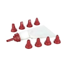 Krema Torbası 9 Başlıklı Torba Ap-1042 Plastik Beyaz Diğer