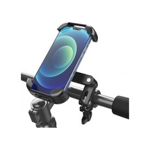 Polham Motor, Bisiklet, Scooter Gidon Uyumlu Telefon Tutucu, Kilit Sistemli, Tüm Telefonlara Uyumlu