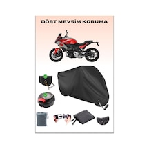 Siyah Bmw F 900 Xr Için Arka Çanta Ve Kilit Uyumlu Motosiklet Branda, Güvenli