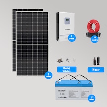 Cks Enerjı 3kw Hazır Solar Paket Kolay Kurulumm Minimum Paket