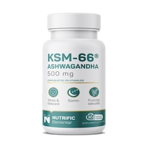 Elementar Ashwa/gandha Ksm-66 500 Mg 30 Vegan Kapsül