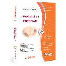 Egem Yayınları Aöf Türk Dili Ve Edebiyatı 2.sınıf 3.yarıyıl Konu+soru Güncel