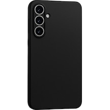 Samsung Galaxy A55 5g Kılıf First Silikon - Siyah Çok Renkli