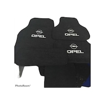Opel Logolu Füme Halı Paspas Çift Katlı