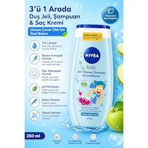 Nivea Çocuk Şampuanı ve Duş Jeli 250 Ml Göz Yakmayan Ekstra Yumuşatıcı Formül