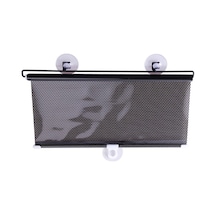 40 125 Cm Araba Otomatik Isı Yalıtımı Geri Çekilebilir Cam Pencere Güneşlik Kapak Kalkan Perdesi-siyah