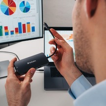 Usb-c Pro Multiport Hub 5'i 1 Arada, Çoklu Bağlantı Noktalı Adaptör, Usb-c, Hdmı, Rj45, Usb-a Ve Usb-c Pd, Mac, Macbook Pro/air, İpad Pro, Thinkpad, Windows Bilgisayar, Dizüstü Bilgisayar Ve