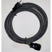 50 Mt Uzatma Kablosu 3x1.5 Ttr Siyah Cca Hazır 1