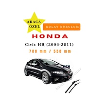 Honda Civic Hatchback 2006-2011 Araca Özel Silecek Ön İki