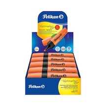 Pelikan Fosforlu Kalem 490 Turuncu 10 Adet Turuncu