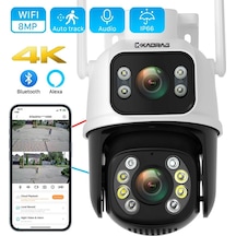Çift Lens Çift Ekran İle Kadraj 8mp 4k Ptz Wıfı Kamera: Aı İnsan