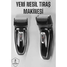 Şarjlı Paslanmaz Çelik Bıçaklı Ve Kablosuz Saç Sakal Tıraş Makinesi - Lisinya