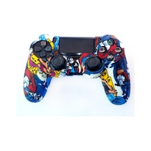 Playstation 4 Desenli Kol Koruyucu Silikon Kılıf 4p4
