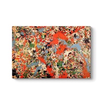 Jackson Pollock - Convergence Tablosu 140 X 100 -