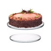 Paşabahçe Fanus Altlığı Kek Fanusu Standı Servis Tabağı 32 CM