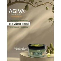 Agiva Nemlendiricili El Ve Vücut Kremi 300 Ml Zeytin Yağlı
