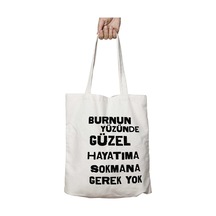 Art Hediye Burnun Yüzünde Güzel İki Taraf Kalıcı Yıkanabilir Okul Plaj Omuz Bez Çanta Çok Renkli