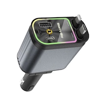 4 Ü 1 Arada Çift Usb Bağlantı Çakmaklık, Type-c Hızlı Şarjlı Tdrtr