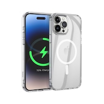 Hoco İphone 15 Pro Max Anti-fall Darbe Önleyici Airbag Manyetik Magsafe Silikon Kılıf- 5775
